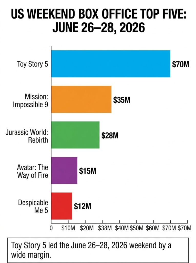 Weekend box office chart 202606301447