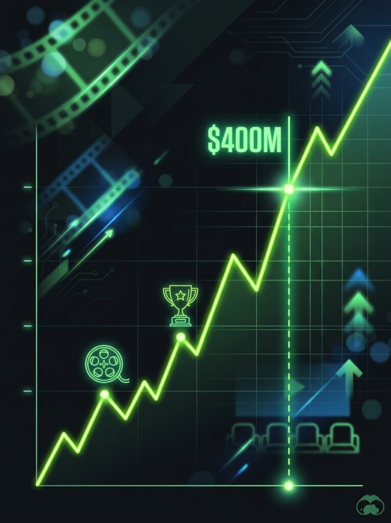 Obsession Box Office: How a $750K Film Hit $400M 2 Box office line chart milestone 202607111640