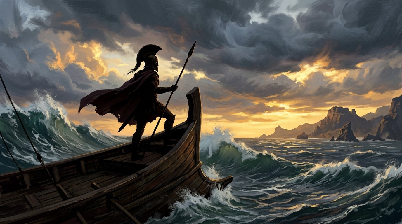 The Trojan Horse, a key image from the Odyssey's mythic backstory
