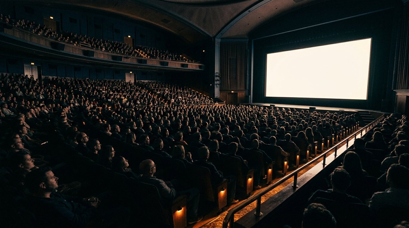 Packed cinema during the record Spider-Man Brand New Day worldwide box office weekend