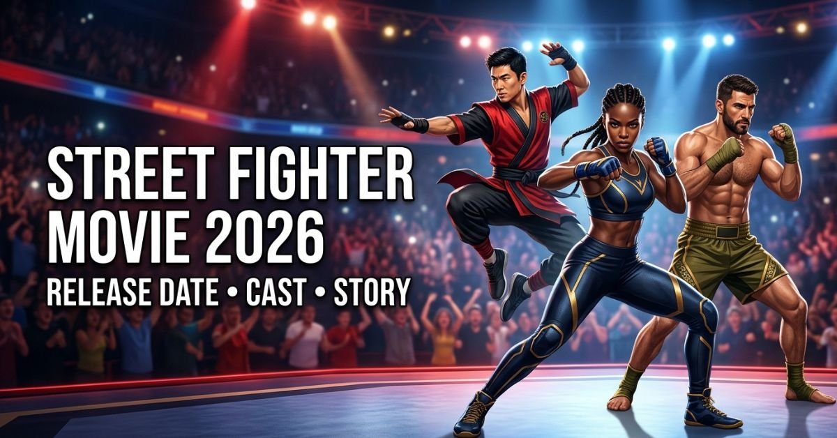 Street Fighter Movie 2026 feature image showing original martial artists in a tournament arena